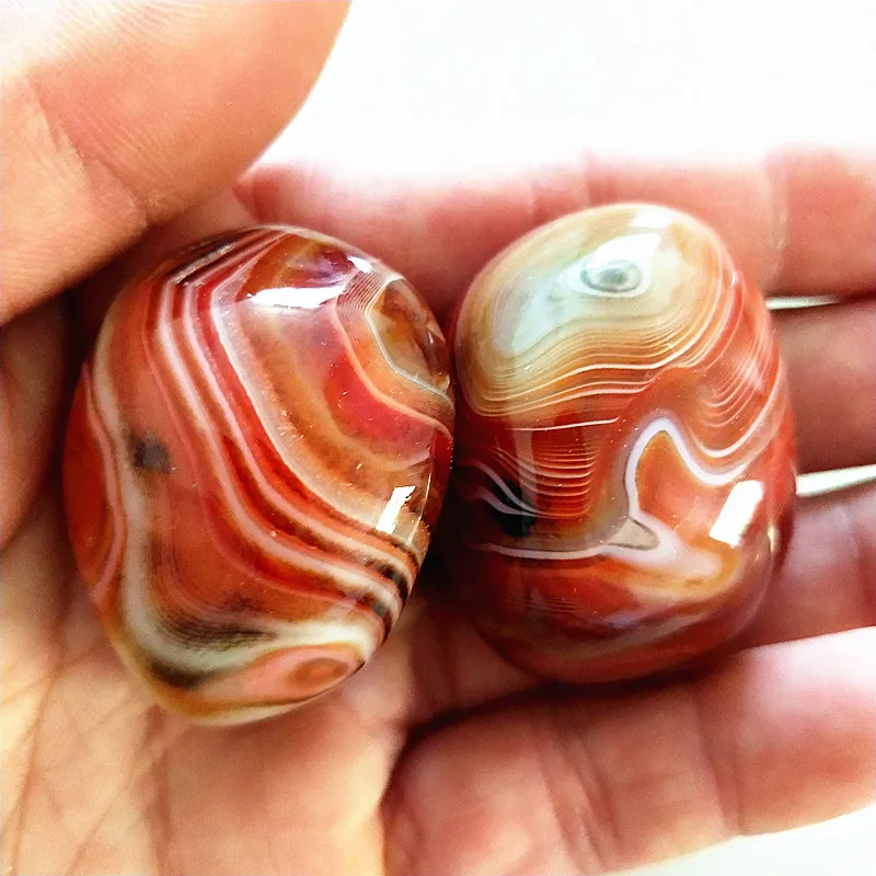 Агатовые пальмовые камни Sardonyx из натурального камня игровые маленькие и
