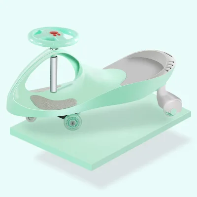 Детская Поворотная машинка для детей от 1 до 8 лет бесшумная вспышка Детский