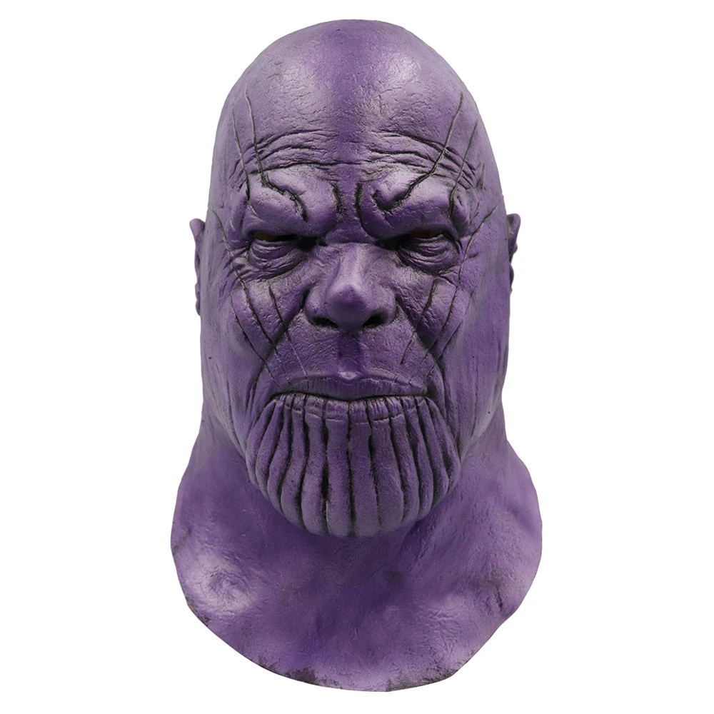 Thanos Mask Перчатки Таноса светодиодный Бесконечность рукавицы Косплей Бесконечность камень война Маска светодиодный перчатки карнавальные вечерние реквизит подарок на год для взрослых детей - Цвет: Thanos Mask