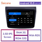 Автомагнитола Seicane 2 Гб ОЗУ 32 Гб ПЗУ Android 10,0 GPS для MITSUBISHI PAJERO SportL2002006 + Triton2008 + PAJERO 2010 поддержка RDS