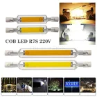 Новый мощный R7S 78 мм 15 Вт, 20 Вт, хит продаж R7S Точечный светильник 118 мм, 30 Вт, 40 Вт, 220V затемнения удара лампа Стекло трубка возможность замены галлогеновой лампой светильник