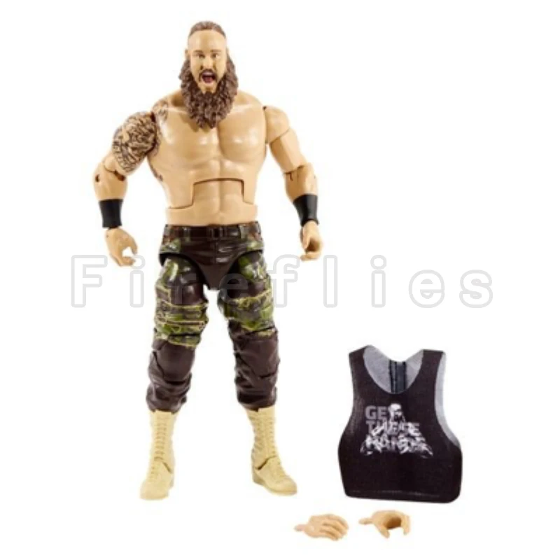 

6-дюймовая экшн-фигурка MATTEL WWE, коллекция Elite, топ, медиаторы Braun Strowman, Аниме Коллекция, модель фильма для подарка, бесплатная доставка