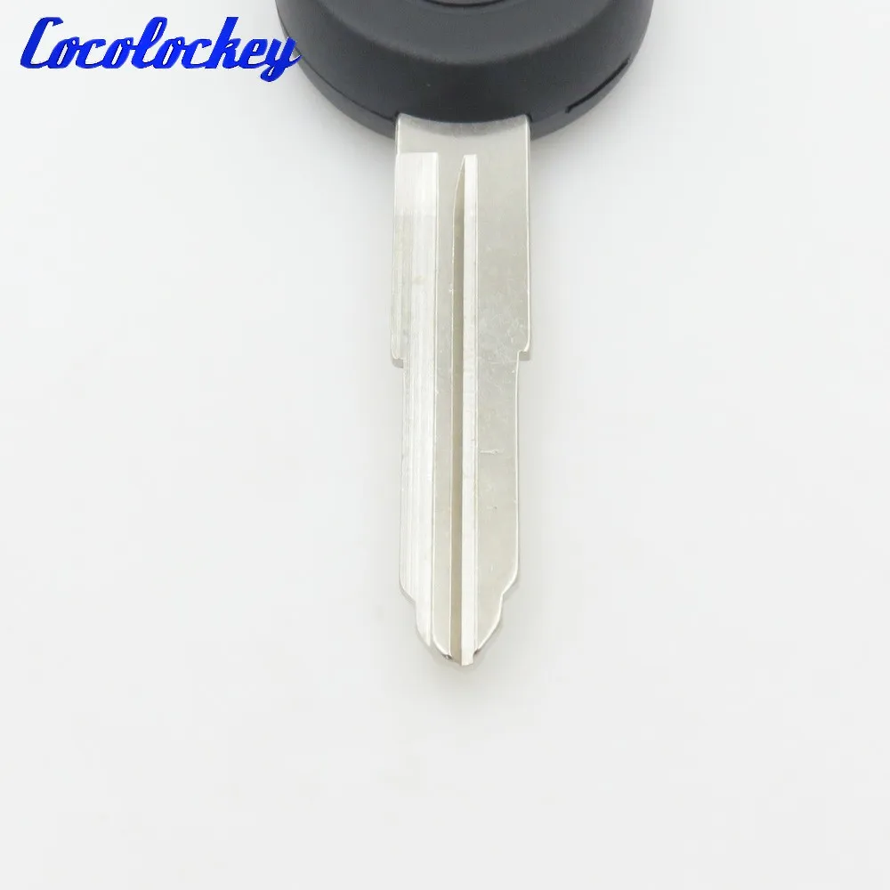 Cocolockey 10 шт./лот ключ транспондер для MITSUBISHI Colt Outlander Mirage Pajero без чипа внутри правого