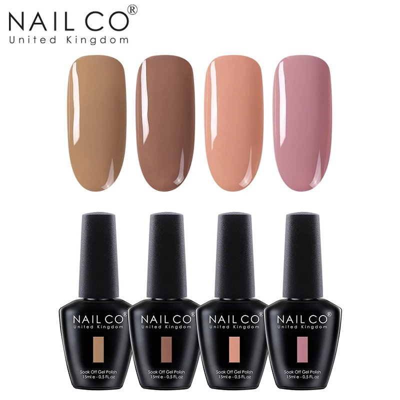 ZH06 NAILCO 4 шт./компл. Гель-лак УФ светодиодный лак для ногтей горячая краска Гель-лак для ногтей набор все для маникюра Полупостоянный лак Vernis - Цвет: ZH06