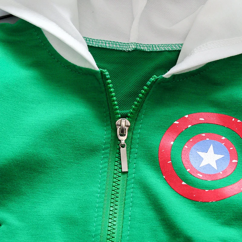 Новая весенняя модная куртка с капюшоном для маленьких девочек пальто + футболка