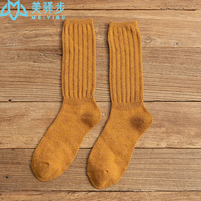 Loose Socks Women's Winter Wool Sock 10 PAIRS PER SET Leisure Women's Thick Socks Wholesale