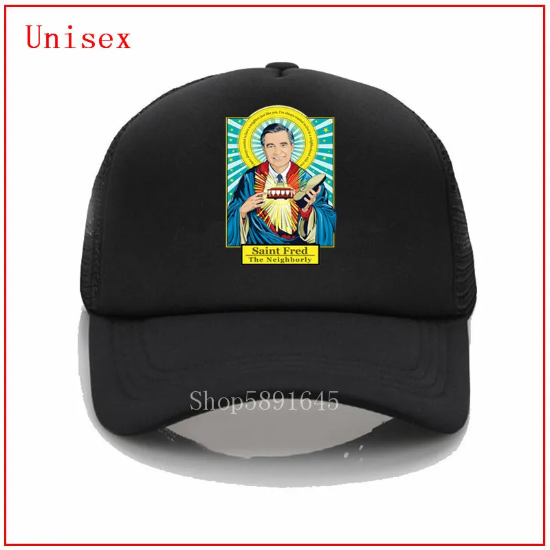 Модная сетчатая Кепка Saint Fred The Neighborly Mr Rogers бейсболка с принтом для мужчин и женщин