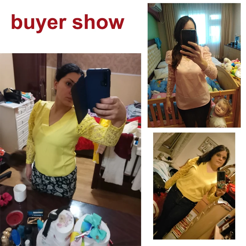 Элегантный Блузки для женщин 2021 кружева топы шикарные женские блузы в Корейском