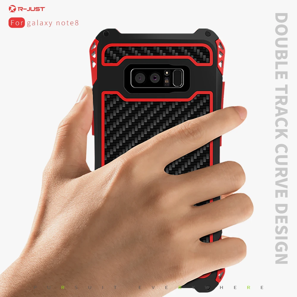 Для Samsung Galaxy Note 10 Plus чехол противоударный армированный Алюминиевый металлический