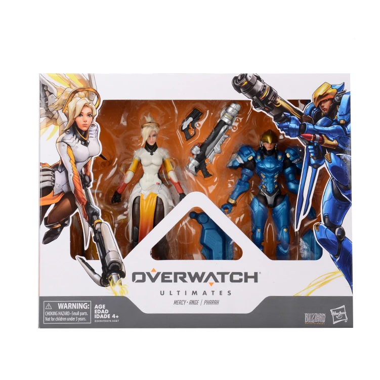 Экшн-фигурки Hasbro Overwatch Ultimates милосердия и фармацевтика креветка ана солдат: 76