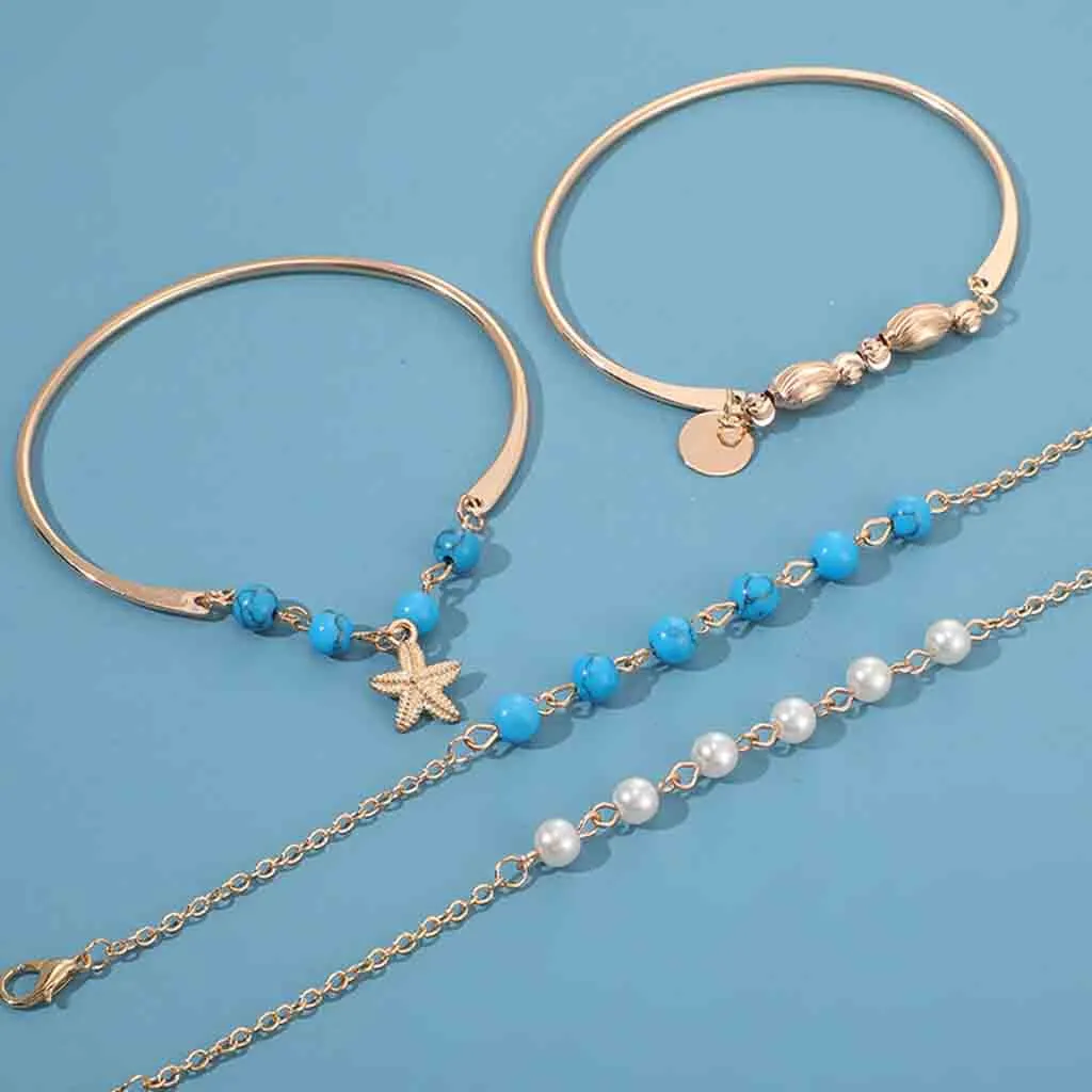 2020 Boho бусины Браслет Подвески из бисера Braclets браслеты нержавеющей стали для