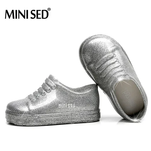as picture Mini Melissa/босоножки для девочек; Новинка; повседневные тонкие туфли с Микки-Маусом и бантом для девочек; прозрачная обувь ярких фруктов; водонепроницаемые прозрачные сандалии; обувь - Цвет: as picture