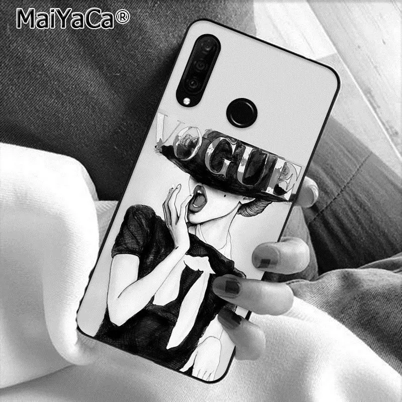 MaiYaCa женские больше проблем, чем Vogue роскошный телефон чехол для Huawei P10 lite P20 pro P20lite P30 pro mate 20 pro mate20 lite - Цвет: A16