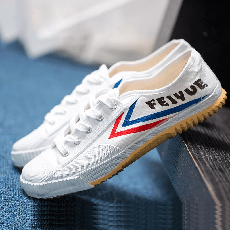 Feiyue/Обувь для боевых искусств; обувь кунг-фу; парусиновая резиновая подошва; Мужская и женская обувь на плоской подошве; таэквондо; дышащие кроссовки
