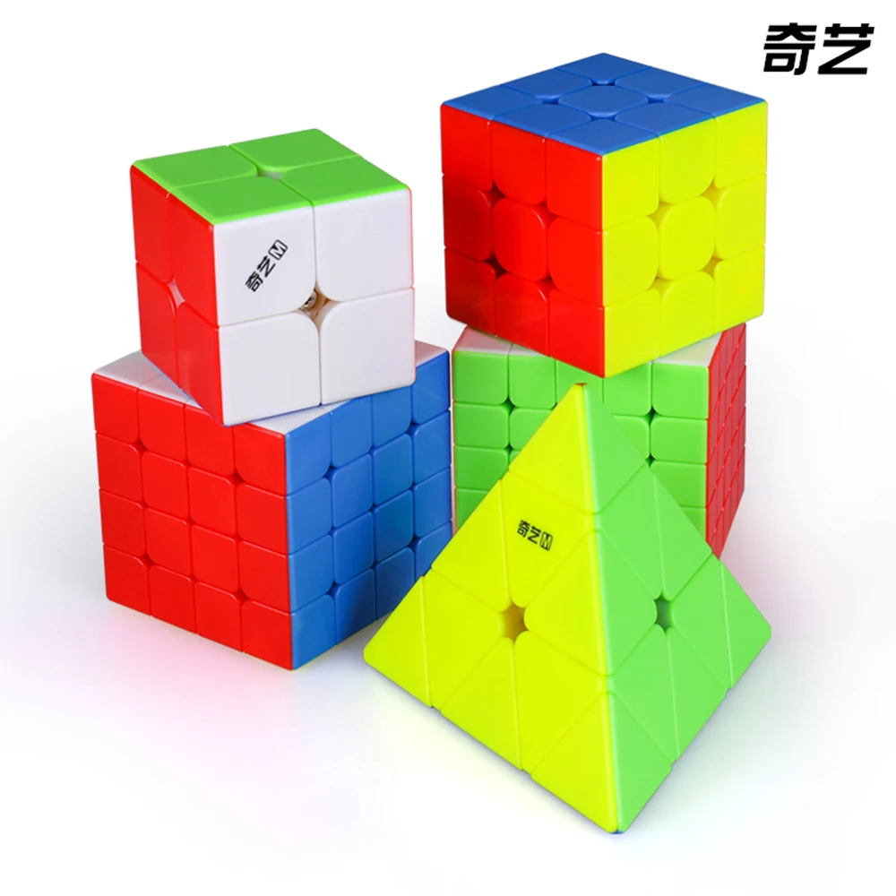 QiYi MS 5x5 Магнитный куб MoFangGe 5x5x5 Valk5 м Скорость комплекты пряди Стикеры s волшебный