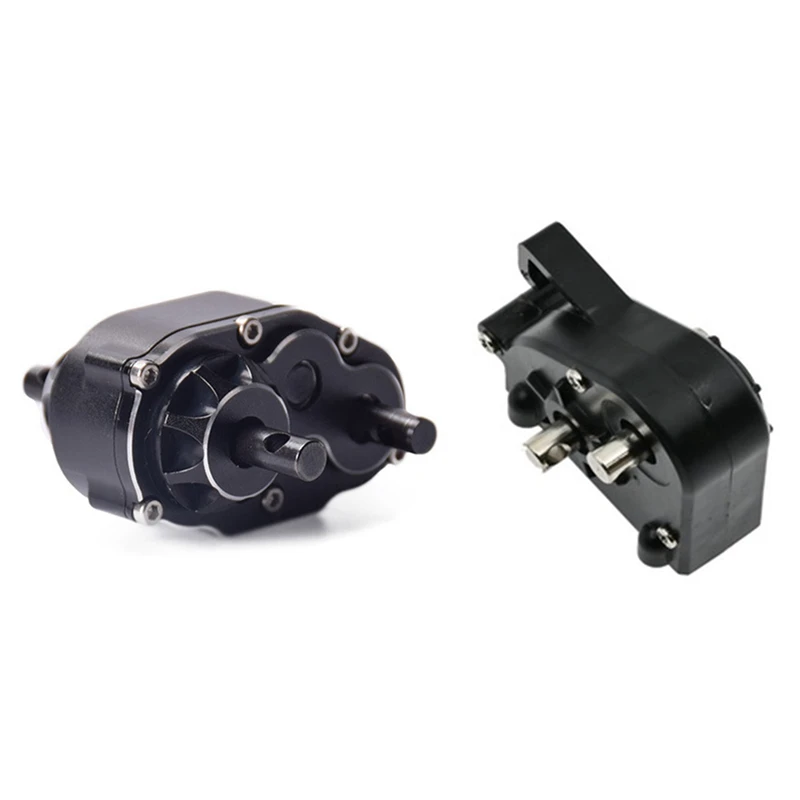 

1/10 Transfer Case for 1:10 RC Car SCX10 D90 Moving Gearbox RC Vehicle with Gear Box Transfer Case for 1/12 MN86 RC Car