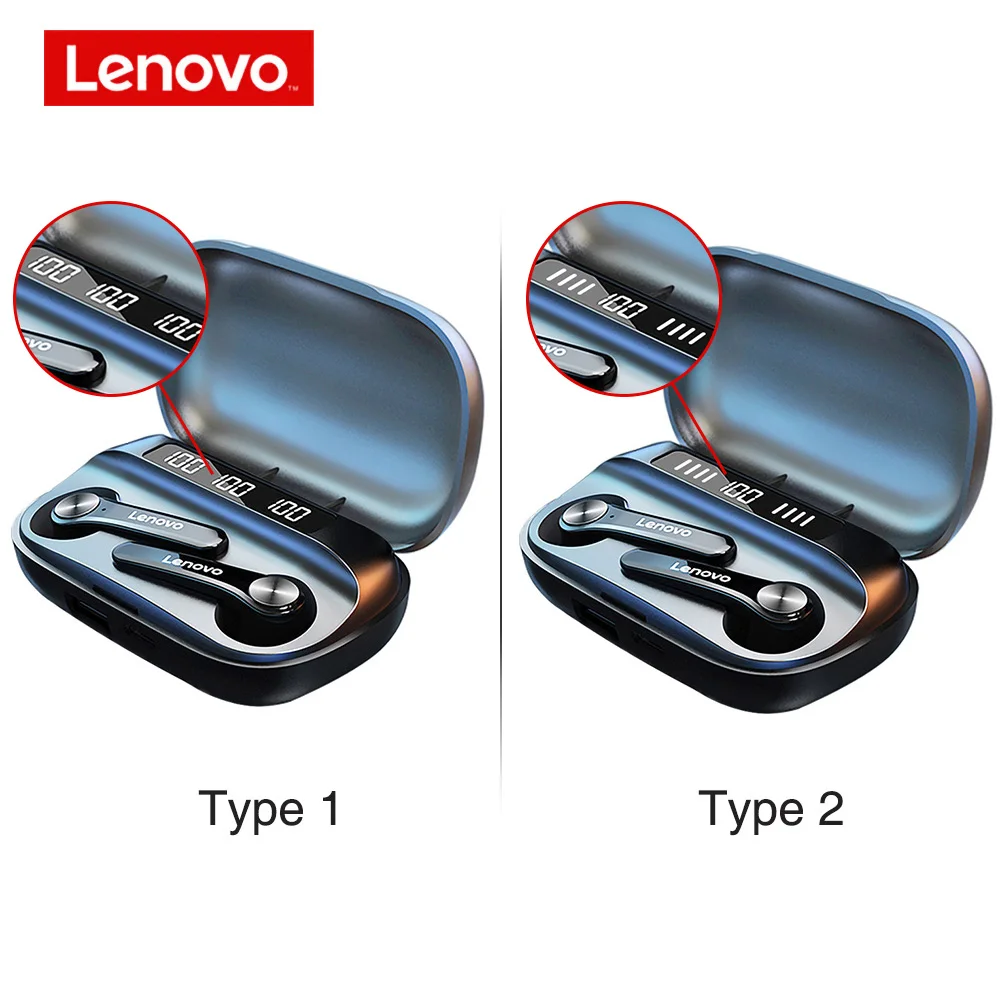 Оригинальные беспроводные наушники Lenovo QT81 TWS Bluetooth с управлением ии стерео бас