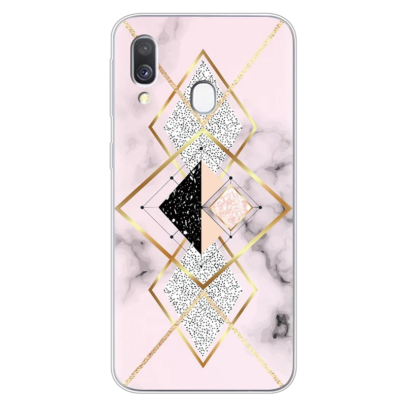 dls1sjhe Роскошный Мраморный чехол для телефона Samsung Galaxy A40 A30 A50 A70 A60 A10 A20, модный силиконовый мягкий чехол из ТПУ - Цвет: dls1sjhe