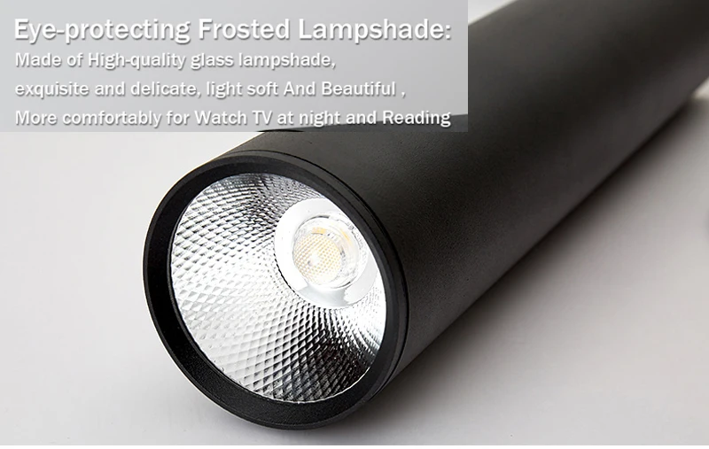 Dimmable cob led Pendant Lamp 5w 7w 12w Tube lamp 30cm Pipe Light fixture for Kitchen Island Dining Room Shop Bar | Лампы и освещение