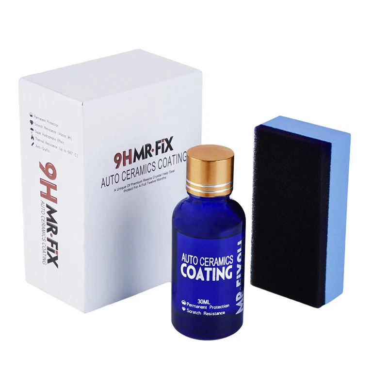 Жидкое керамическое покрытие для автомобиля 9H 2 шт. |