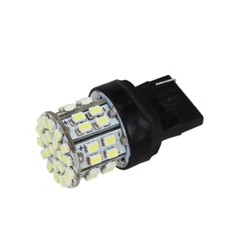 2 предмета W21/5 Вт 50SMD Автомобильный светодиодный стоп сигнал светильник T20 7443
