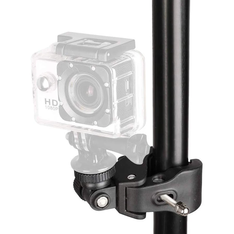 Зажим для руля велосипеда или мотоцикла адаптер штатива GoPro 9 8 7 6 5 4 Yi 4K Sjcam Eken
