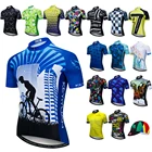 Велоспорт Джерси для мужчин 2021 летняя футболка с короткими рукавами для верховой езды одежда Ropa Ciclismo MTB велосипедные майки Джерси велосипедная одежда Maillot