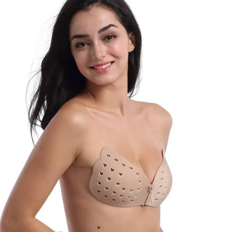 Женские невидимые Силиконовые бюстгальтеры пуш ап самоклеющиеся Бюстгальтеры