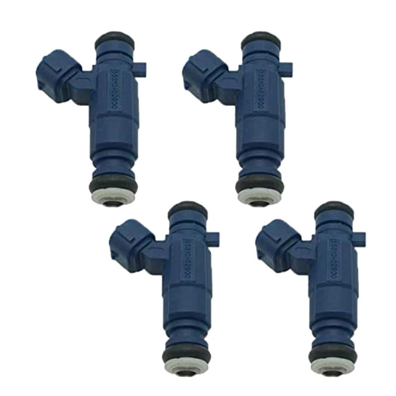 

4Pcs New Fuel Injector Nozzle 35310-02900 9260930017 3531002900 For Hyundai Atos I10 KIA Picanto 1.1