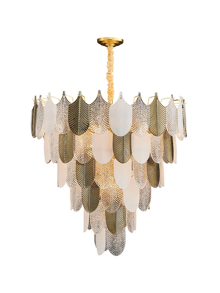 Led постмодерн дизайнерские люстра покрытием Стекло Гостиная Спальня освещение