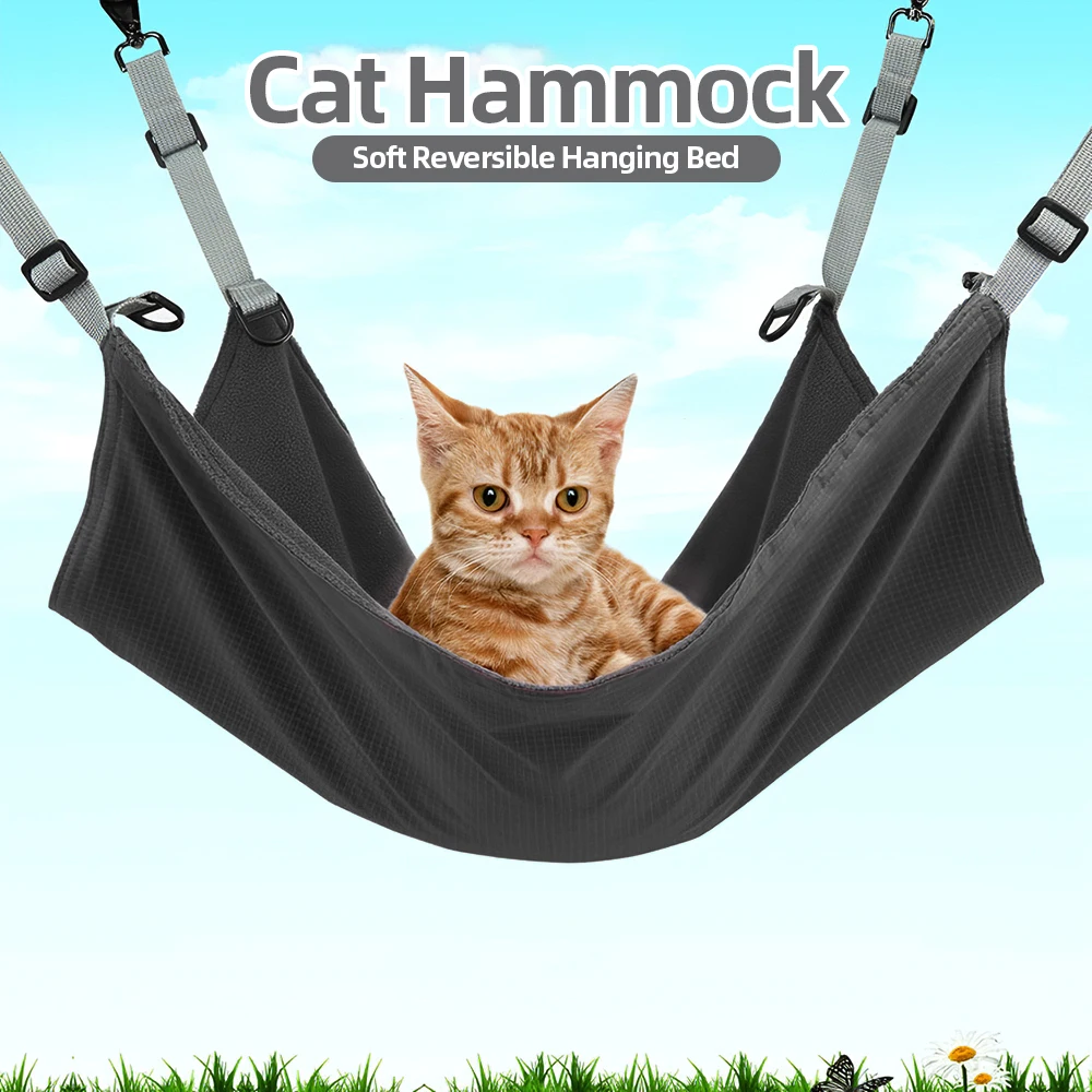 Висит кошка кровать мат мягкий Кот гамак для домашних животных щенок клетка
