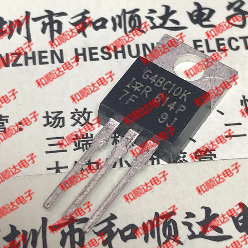 

10pcs/lot G4BC10K IRG4BC10K New stock T0-220 600V 5A