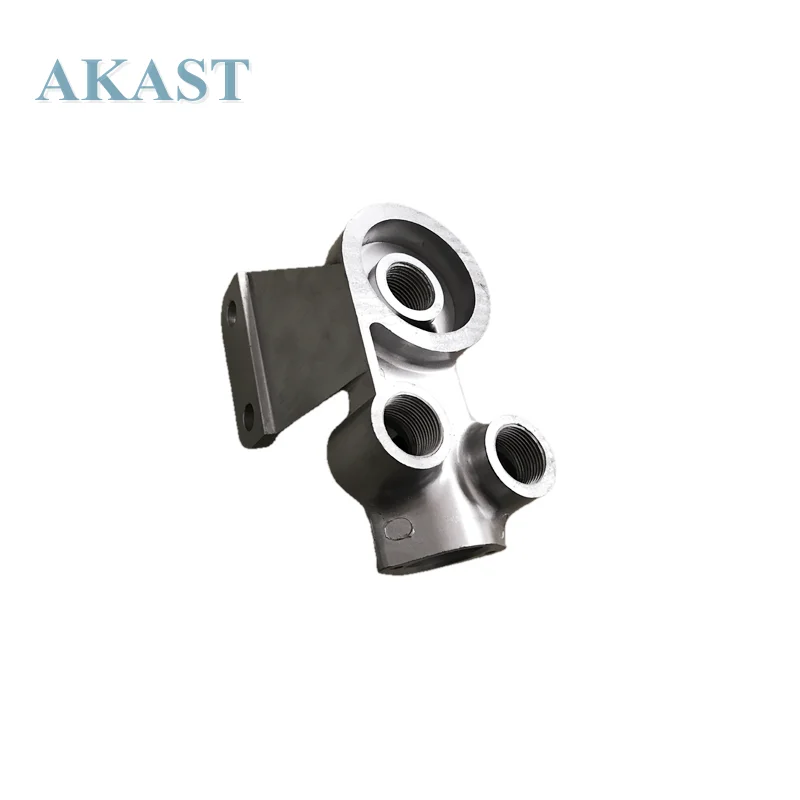 Filter Base Of Thermostatic Valve For Atlas Copco Screw Air Compressor
