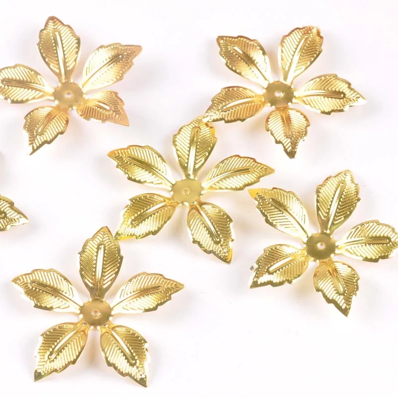 20 шт. серебряные цветы металлические украшения коннекторы филигрань для