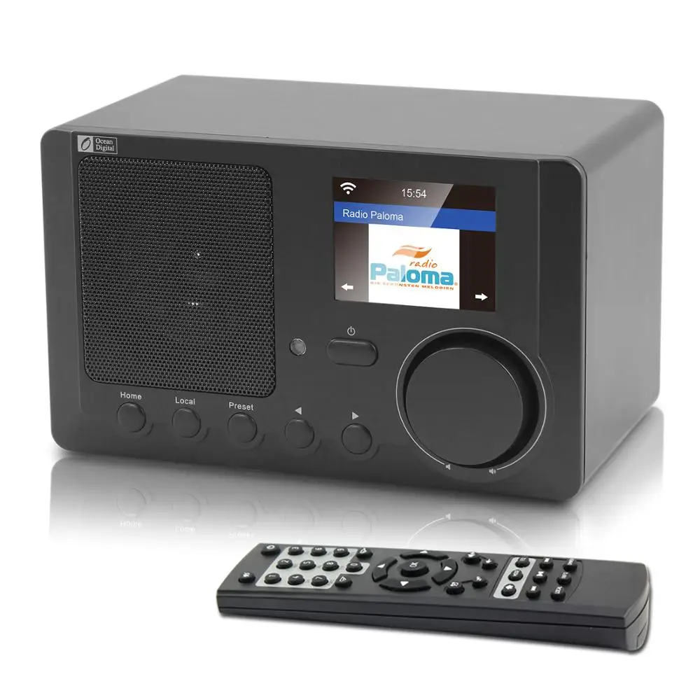 WI FI + UPnP радиоприемник Ocean Digital WR 233 210CB 232 Интернет WLAN мульти язык меню соединение