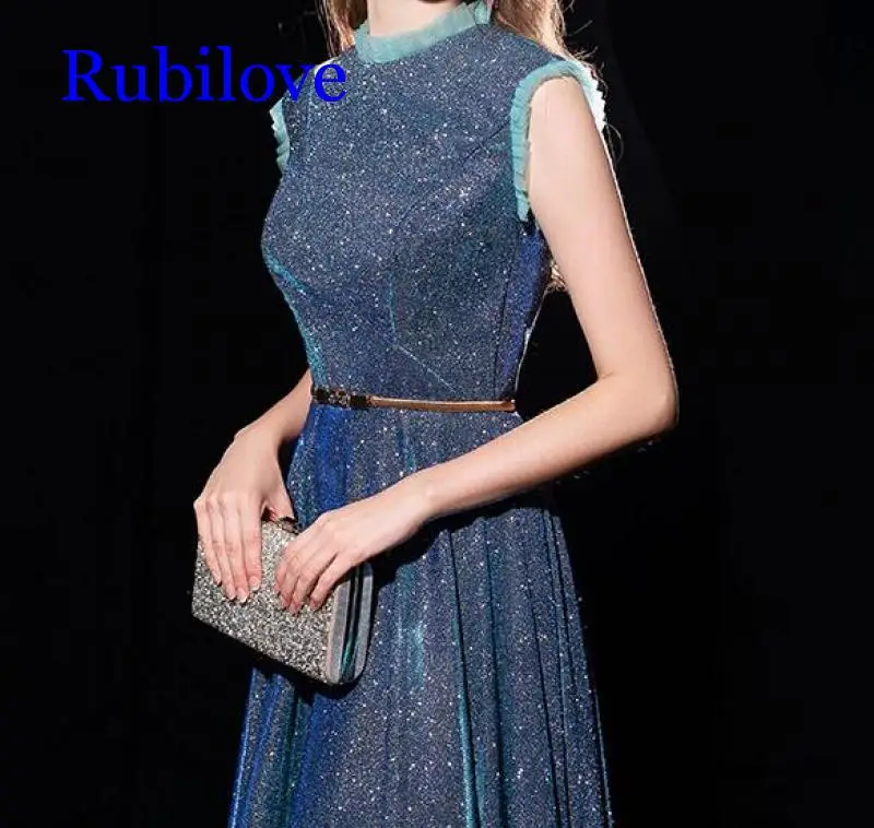 

Rubilove Banquet dress female queen noble elegant long high-end slim host dress ladies temperament