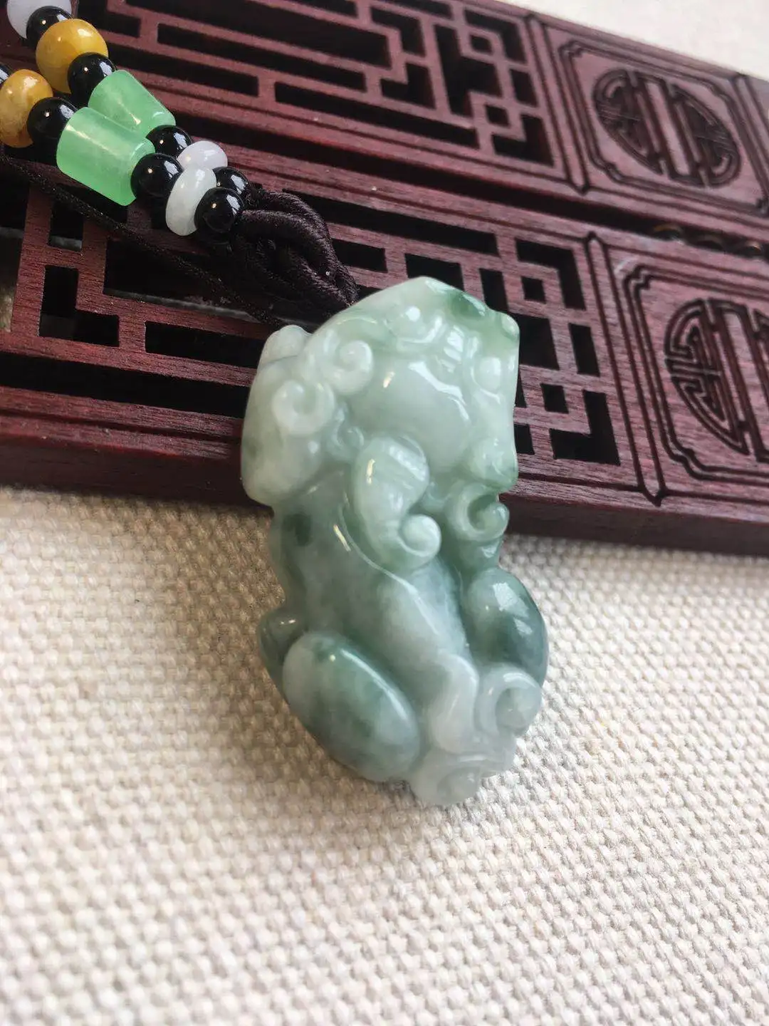 

Genunine 7A Myanmar jade hand-carved green jade pendant necklace emerald pendants jadeite jade jewelry for men women necklaces