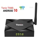 ТВ-приставка TANIX TX6S, 10 шт., Android 10,0, Allwinner H616, двойной Wi-Fi, Android 9,0, 8K, 2g, 8g, 2,4g, Wi-Fi, без bt,4g, 32g64g, Двойной Wi-Fi bt