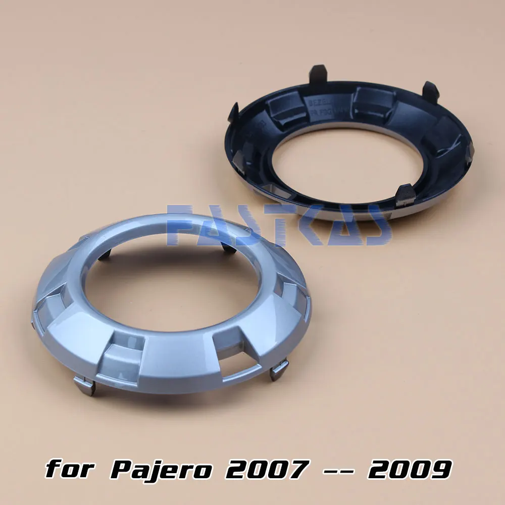 COVER Автомобильный противотуманный светильник в сборе для Mitsubishi Pajero 2007 2008 2009 левая и правая противотуманная фара с переключателем жгута крышки противотуманных фар комплект - Цвет: COVER