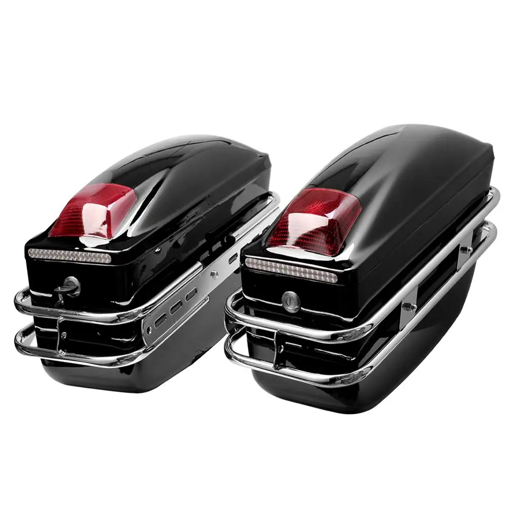 Мотоциклетная Водонепроницаемая боковая коробка багажный бак хвост сумка для