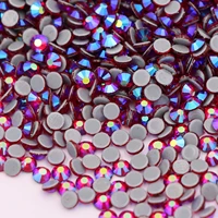 dark red siam ab hot fix rhinestones crystals glass iron on stones strass for clothes wedding dersses decoration