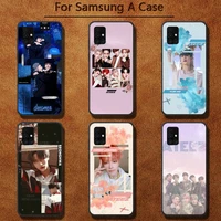 ateez hongjoong seonghwa phone case for samsung a91 01 10s 11 20 21 31 40 50 70 71 80 a2 core a10