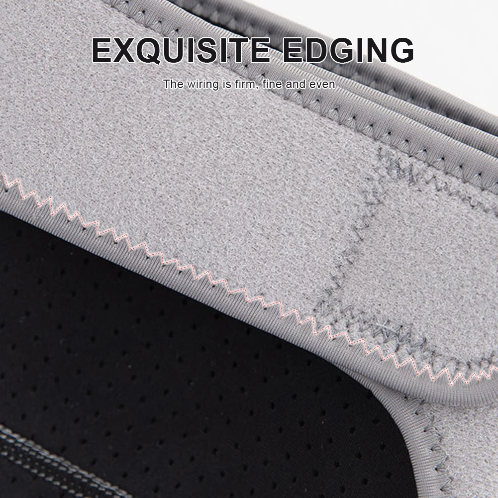 

Knee Pads Adjustable Knee Brace Pain Relief Knee Protector for Running Hiking Cycling Black/Gray High Quality High Recommend
