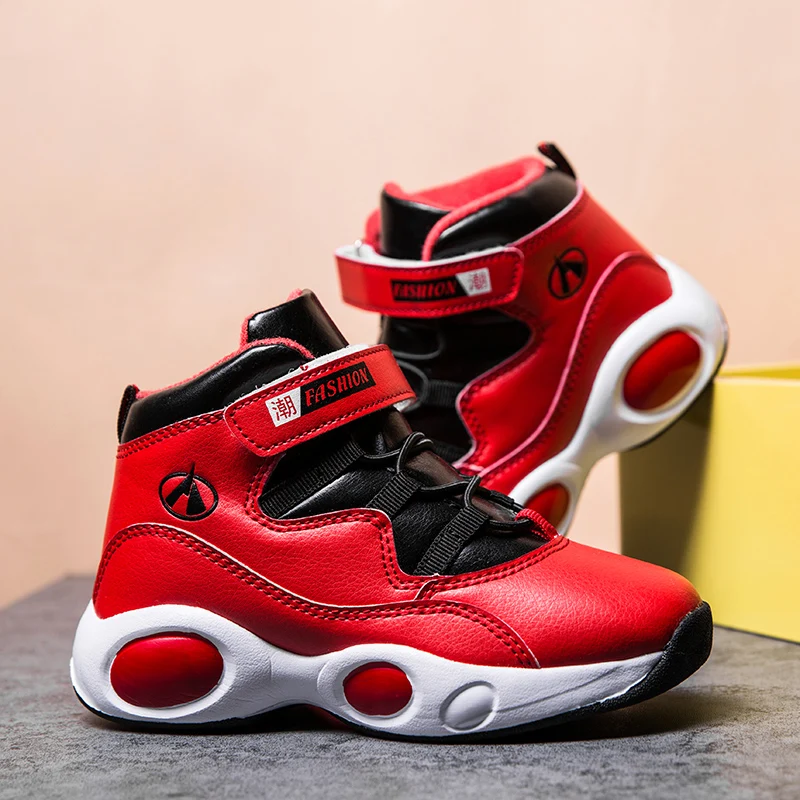 

2020 New Spring Autumn Kid Sneakers Boys Girls Basketball Shoes Running Shoes Baby Children shoes Sport boot Rubber Unisex