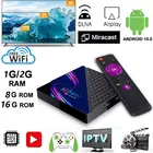 Новинка H96 MINI V8 Core 4K HD Ip tv Box Android 2,4 WIFI ГГц Беспроводная Смарт ТВ приставка Ip TV Box 6K TV приемники