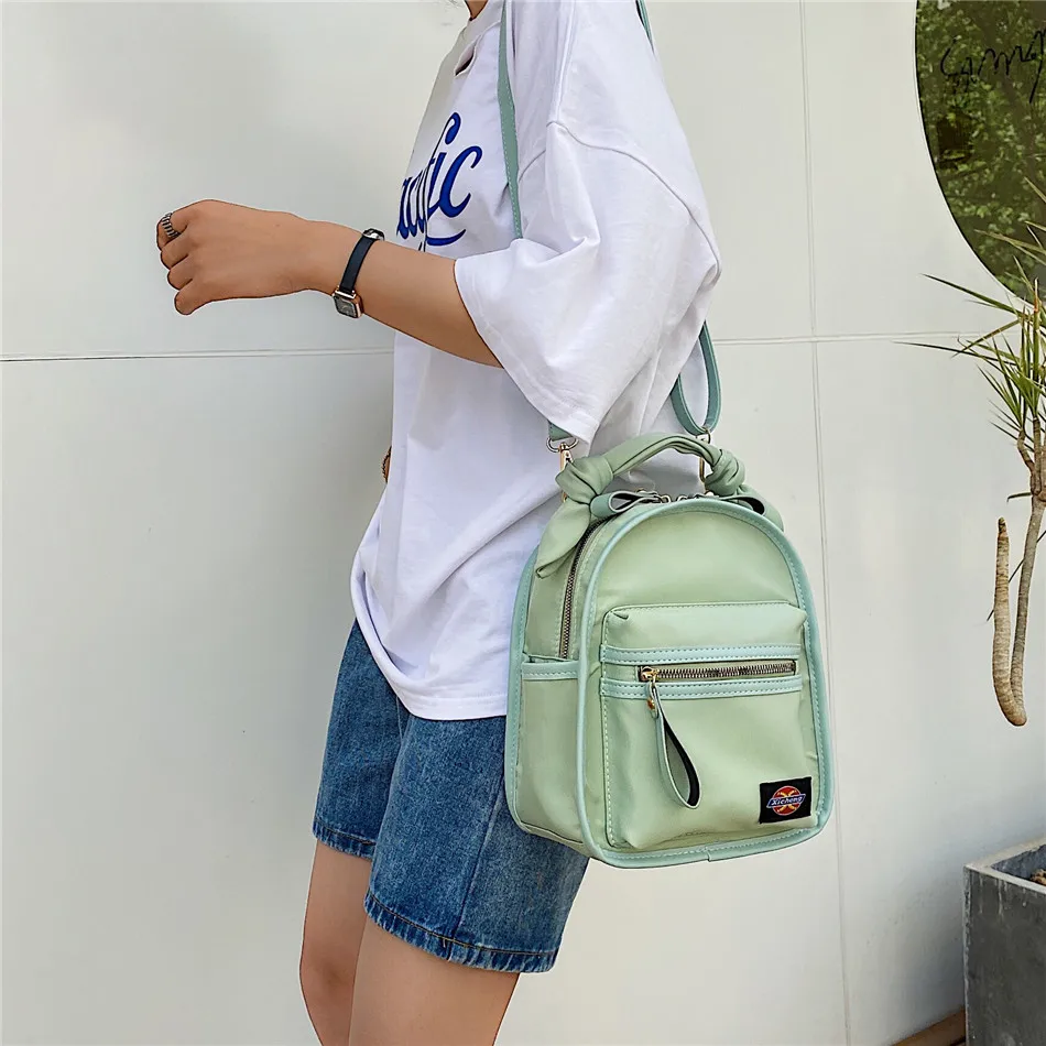 Новый Модный маленький мини-рюкзак женские милые мини-сумки для