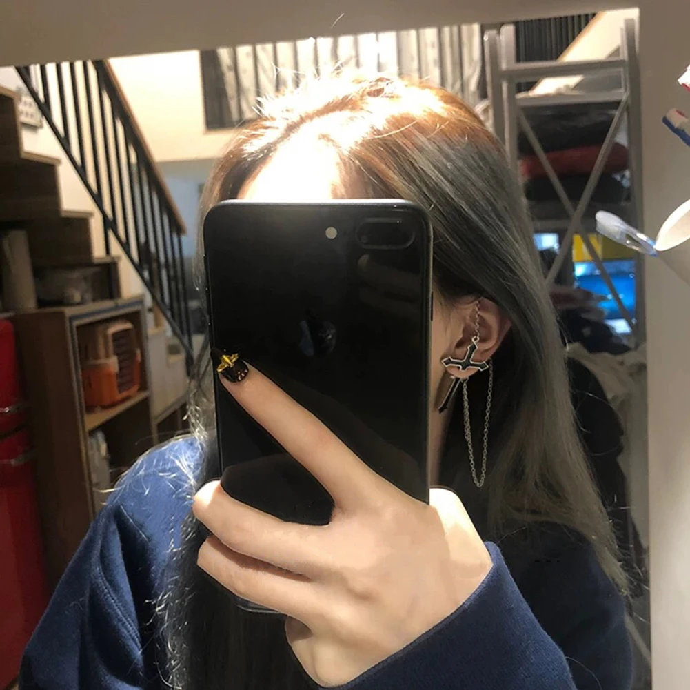 1 шт. женские промышленные серьги цепочки ювелирные изделия Для Пирсинга Ушей