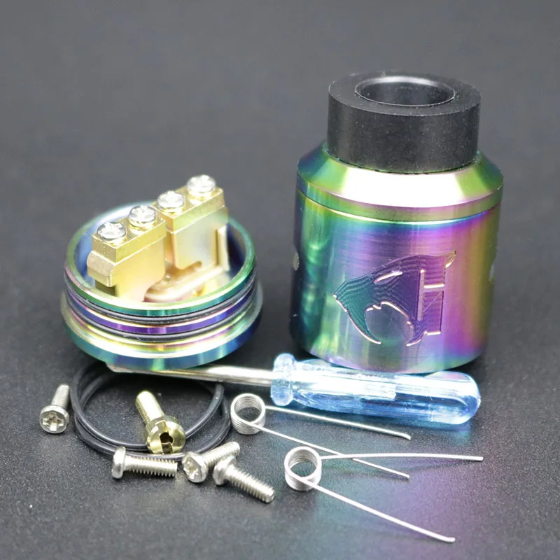 GOON RDA атомайзер 24 мм вейп Goon v1.5 с BF PIN NI80 катушки для 510 Box Mod | Электроника