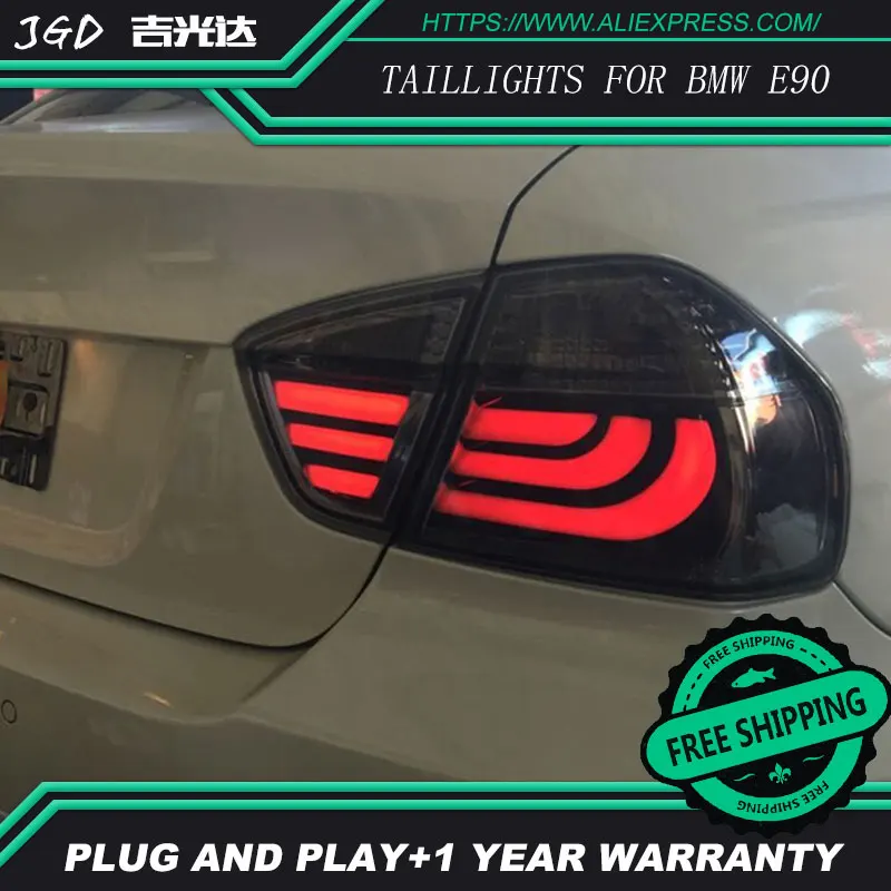 Чехол для задних фонариков BMW E90 i318 i320 2005-2008 светодиодная задняя лампа багажника