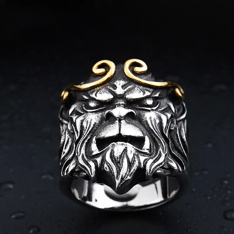 FDLK мужское модное кольцо из цинкового сплава в стиле стимпанк готическое